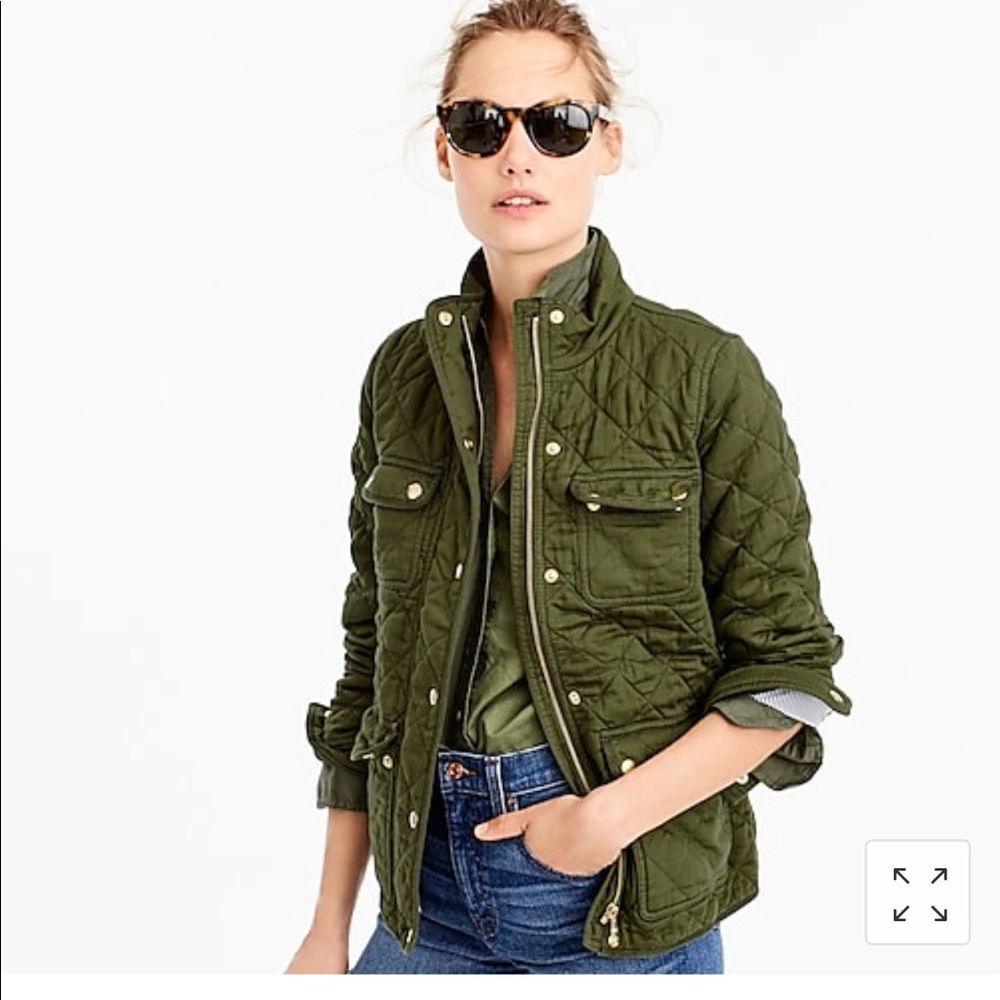 JCrew Quilted Jacket